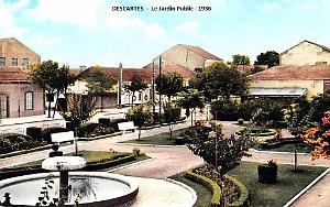Descartes - Jardin Public - 1936